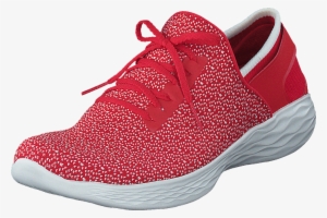 Inspire Red 60075-04 Womens Textile Rubber, Synthetic - Shoe