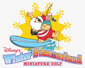 Disney Mini Golf Clipart - Winter Summerland