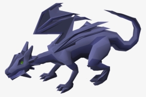 Mithril Dragon - Old School Runescape Dragon