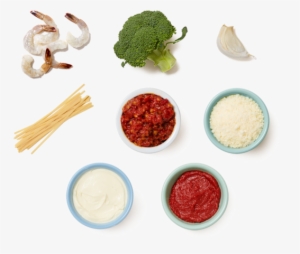 Spicy Shrimp Pasta With Garlic & Broccoli - Fettuccine Alfredo