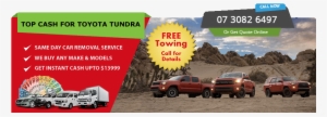 Sell Your Toyota Tundra - Free