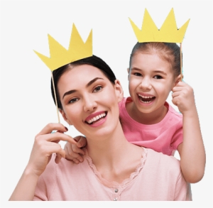 Mom And Daughter Pic Png