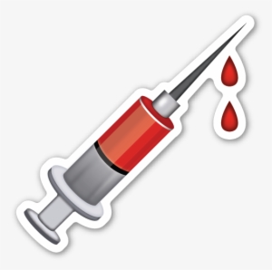 Vector Glass Medical Syringe Isolated On Transparent - Emojis Para Adivinhar Musicas