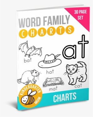 Word Families Are A Group Of Words With The Same Ending - Bat Coloring Pages