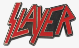 Red Enamel Logo Pin - Metal Pin