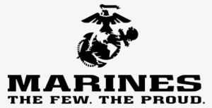 Us Marines Logo Marines Are Trained, Organized And - Marines The Few The Proud