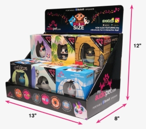 12 Unit Counter Display - My Audio Pet Branded Display