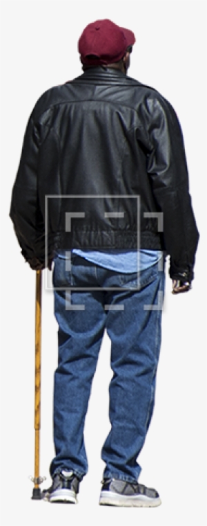 Cutout People - Leather Jacket