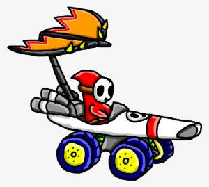 My Ride In Mario Kart - Shy Guy