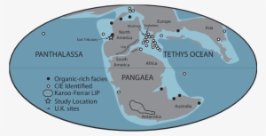 Global Palaeogeography Of The Early Toarcian - Karoo Ferrar Lip