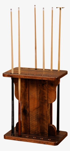 Barnwood Floor Pool Cue Rack - Fireside Lodge B16761 Barnwood Floor Log Pool Cue Rack