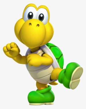 Mario Kart Clip Art - Baby Koopa Troopa