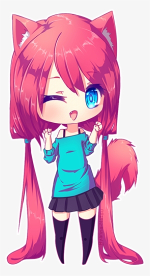 Pin By Change Is For The Weak On Anime - Anime Chibi Girl Neko