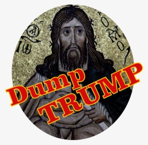 God Told Me Trump Is A Brown Eyed Mullet - Poster