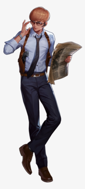 In A Behind Closed Doors Meeting Where People Whisper - Black Survival Character Art