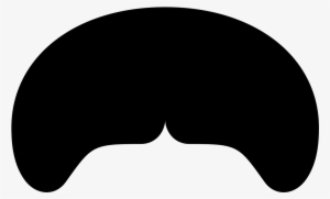 Walrus Mustache Filled Icon - Walrus Mustache Vector