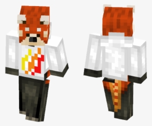Download Red Panda Prestonplayz Hoodie Minecraft Skin - Fictional Character