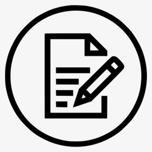 Note Pencile Memo Pen Notebook Book Write Comments - Notebook And Pen Icon