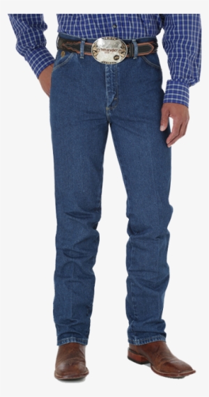 Wrangler Men's George Strait Slim Fit Cowboy Cut Jeans - Wrangler Jeans Skin Fit