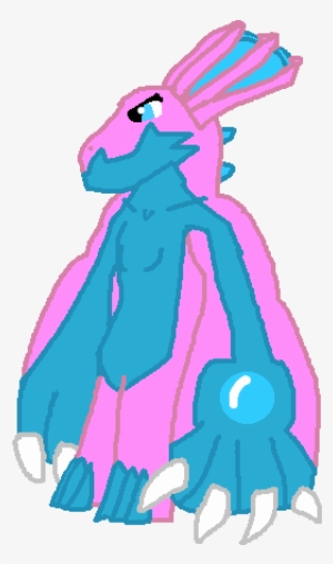 Water Bell As A Dragon Siren Hybrid Muscle Form By - Illustration