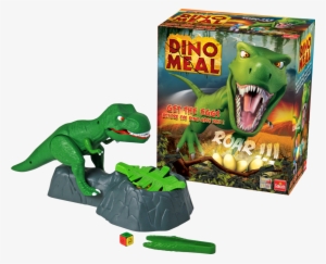 Dino Meal Product And Game Right Angle - Dino Meal Game By Goliath Games
