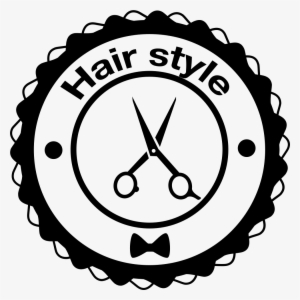 Hair Style Signal Circle With Scissor Comments - Icon Scissors Hairdressing Png