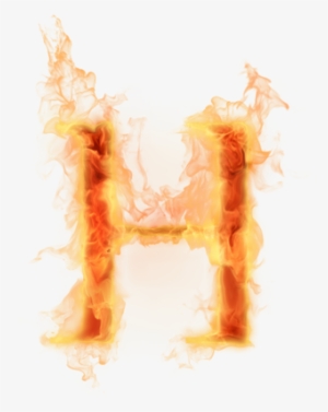 Burning Letter H Cool Letter Fonts, Cool Lettering, - Fire Letter H Png
