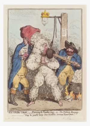 American Revolution On Flowvella - Tarred And Feathered Person