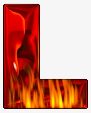 Hot Letter L Cute Letters, Spelling, Alphabet, Presentation, - Letter L Fire Png