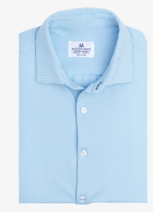"whitman" Light Blue Gingham - Casual Dress