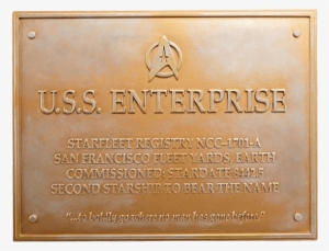 1 Of - Eaglemoss Star Trek Uss Enterprise Ncc 1701