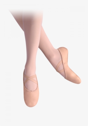 Leo Girls' Ensemble Ballet Shoes Pink Leather Cotton