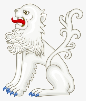 Open - White Lion Of Mortimer Badge Of Edward Iv
