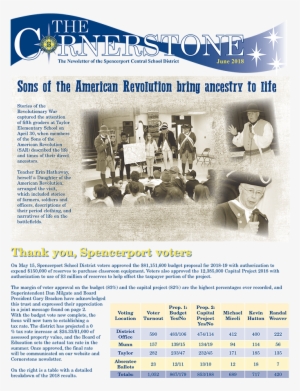 Sons Of The American Revolution, Budget 2018 Follow - Flyer