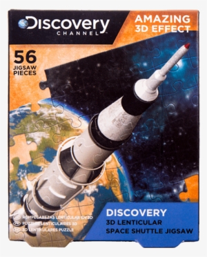 Space Shuttle 56 Piece Lenticular Jigsaw Puzzle - Ship Shape: Making Shapes Fly (paperback)