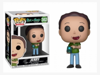 Rick And Morty- Jerry - Funko Pop! Rick & Morty - Tinkles And Ghost In