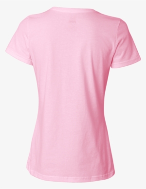 Light Pink Womens T Shirt Back