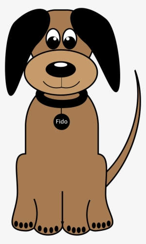 Sitting Dog Clipart Png - Gambar Hewan Anjing Kartun