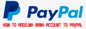 How To Add/link Bank Account To Paypal Account - Trademark Infringement