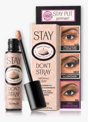 Stay Don't Stray Eyeshadow Primer - Benefit Cosmetics Stay Don't Stray Eyeshadow Primer