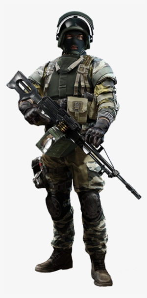 Cartoon Army Man Png - Battlefield 4 Russian Support