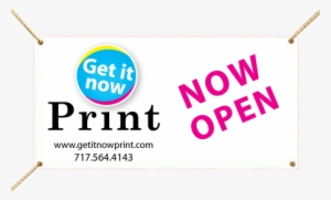 Get It Now Print Quick, Quality Service That Can't - Banner
