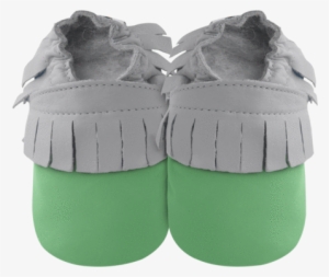 Army Man - Grey Leather Mini Mocs