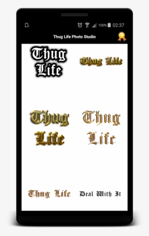 Thug Thug Cool Thuglife Freetoedit Source - Android