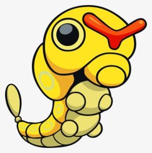 The Mystical Golden Caterpie - Shiny Caterpie