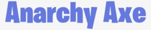 Anarchy Axe Fortnite Png Logo - Video Game