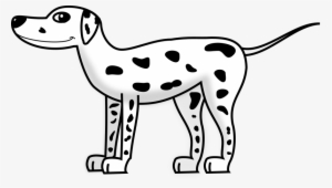 Dalmatian Clipart Sad - Dalmation Dog Clip Art