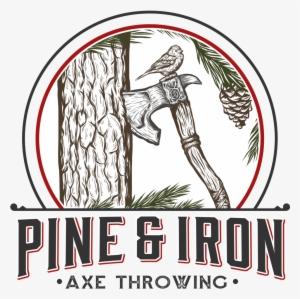 Logo Main - Axe Throwing Logo