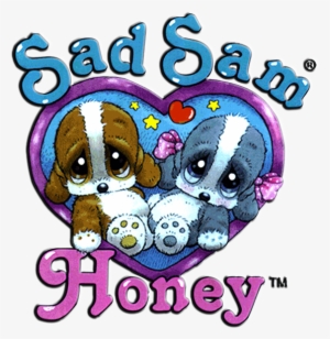 Sad Sam And Honey Basset Hound Puppy Dog Treasure Keepers - Sad Sam Honey
