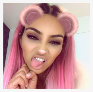 Kim Kardashian Pink Hair
